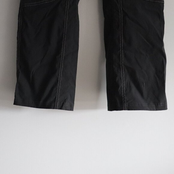 Kuhl Womens Sz 8 Black Convertible Hiking Cargo Pocket Outdoor Shorts Pants - Picture 10 of 16